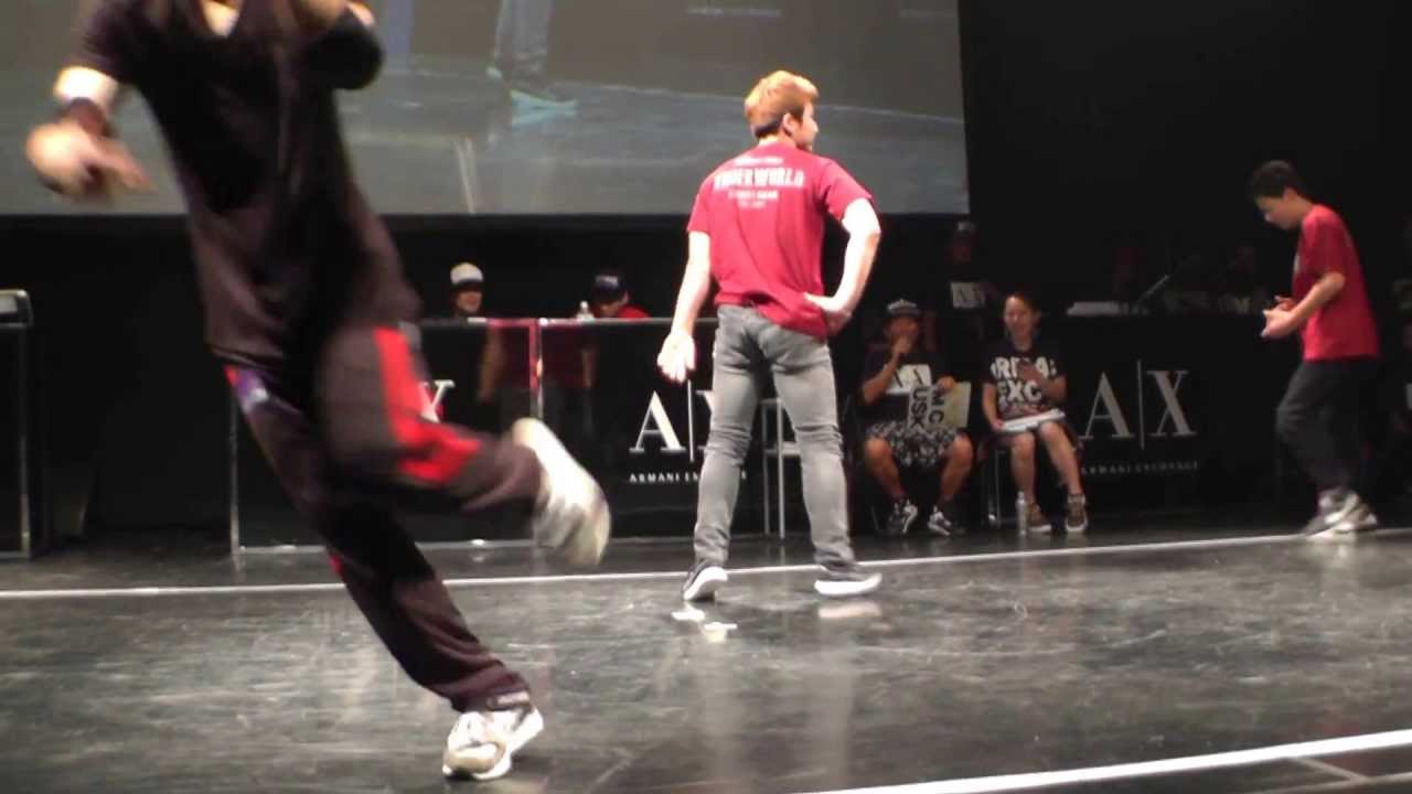 Good Foot Crew vs Gamblerz crew(BBOY Rush & BBOY Kill) BREAKIN BEST4 WDC WORLD FINAL 2013