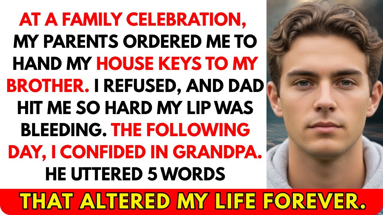 My Parents Demanded I Give My Brother My House. When I Refused — Dad Slapped Me, So I...