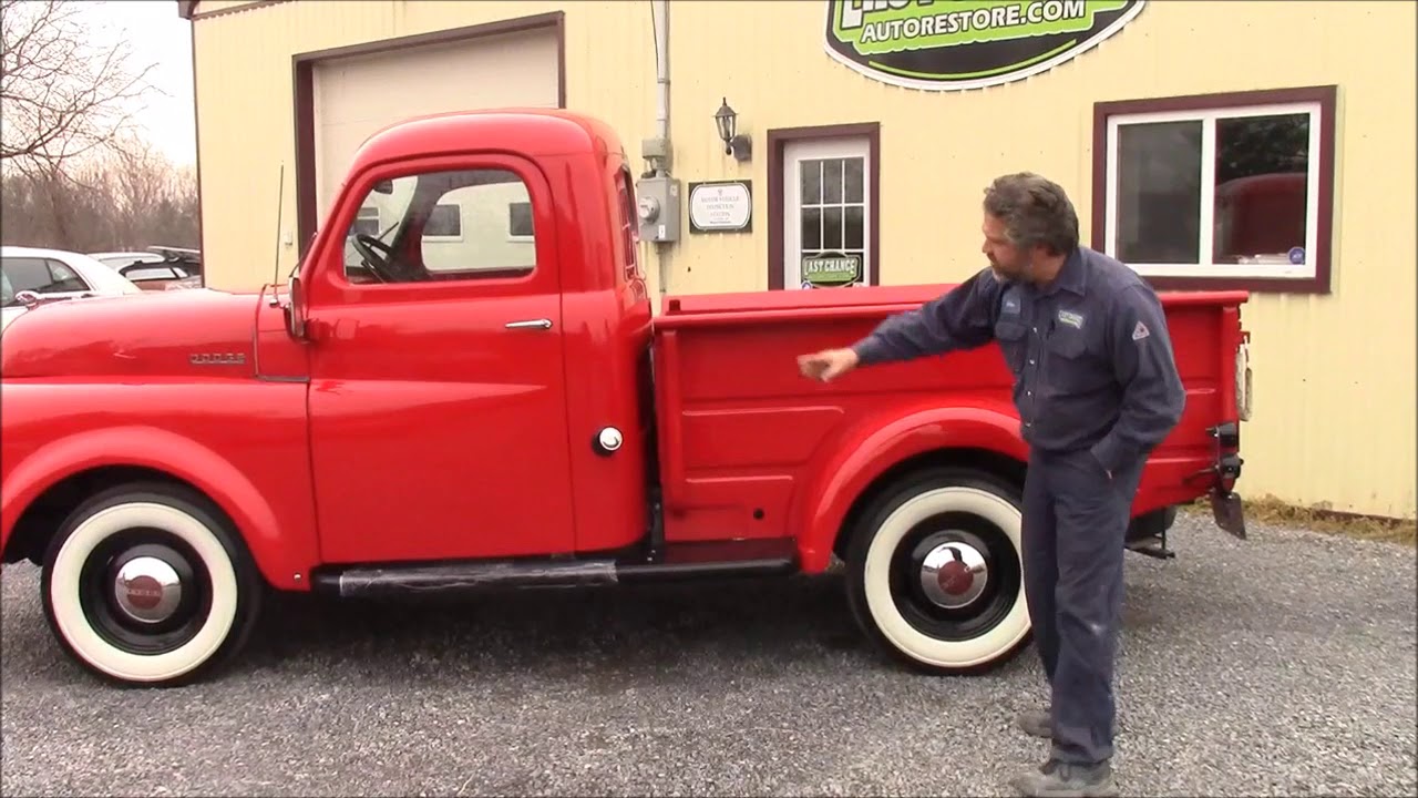 Завершение работ над грузовиком Dodge 1950 года. Презентация с обзором, lastchanceautorestore.com