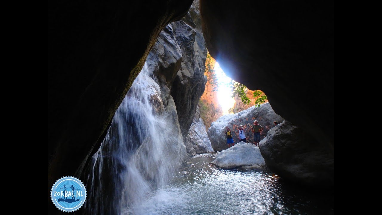 Sarakina Gorge in Crete - walk and hike on Crete Greece