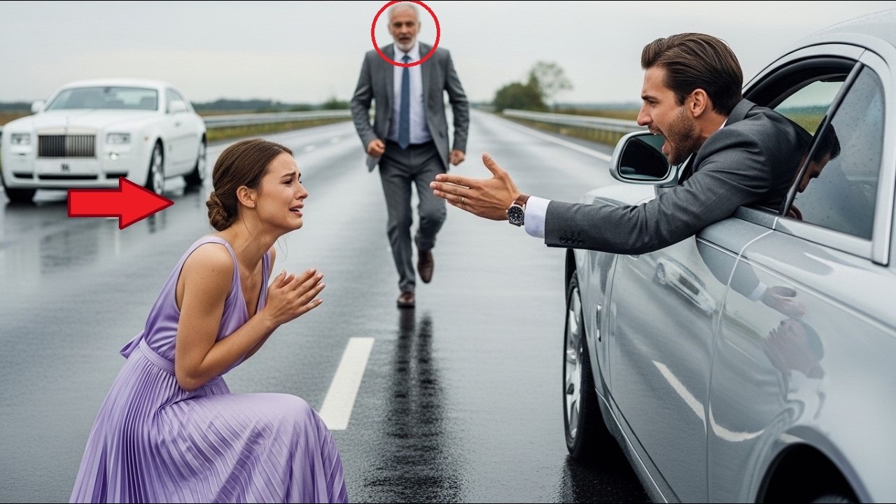 He Threw His Wife Out of the Car at Night — Then the Driver Revealed He Was Her Billionaire Brother.