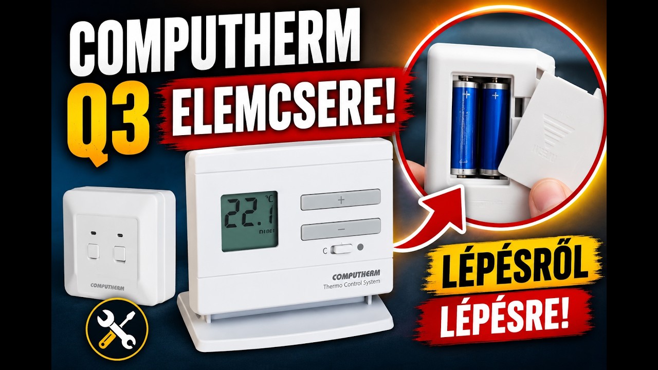 Computherm Q3 elemcsere