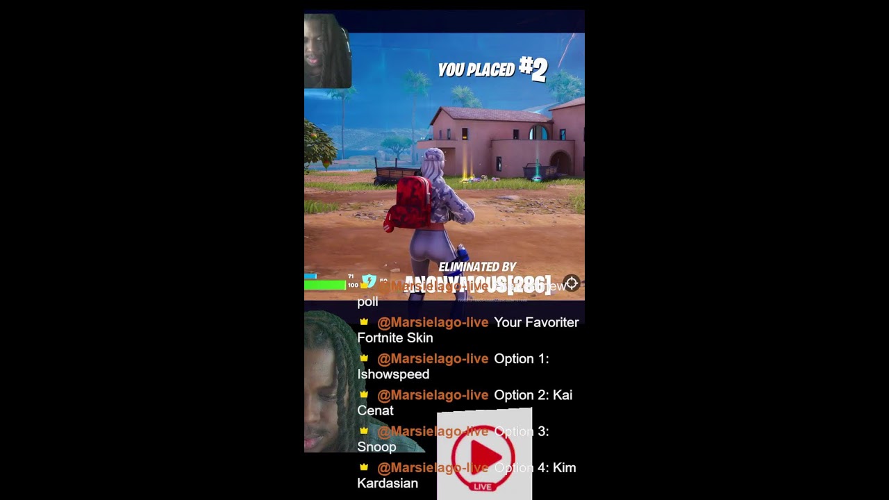 Fortnite Livestream🔴#CHAT Community In FORTNITE (Portrait)