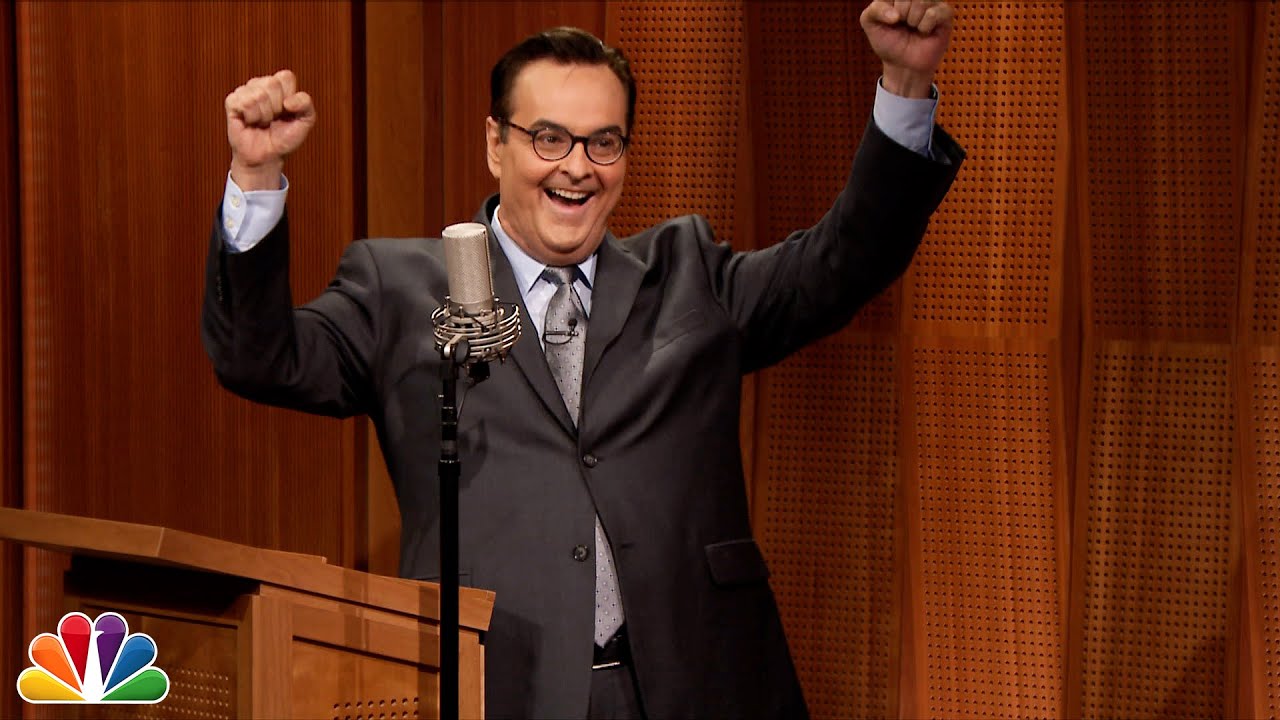 Jimmy Gives a High School Yearbook Birthday Surprise to Steve Higgins