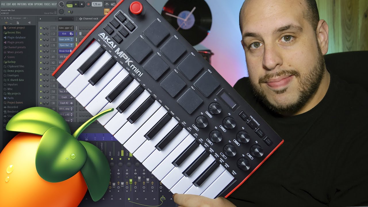 Como configurar Akai MPK Mini MK3 en FL STUDIO 21 Tutorial ¡Muy fácil!