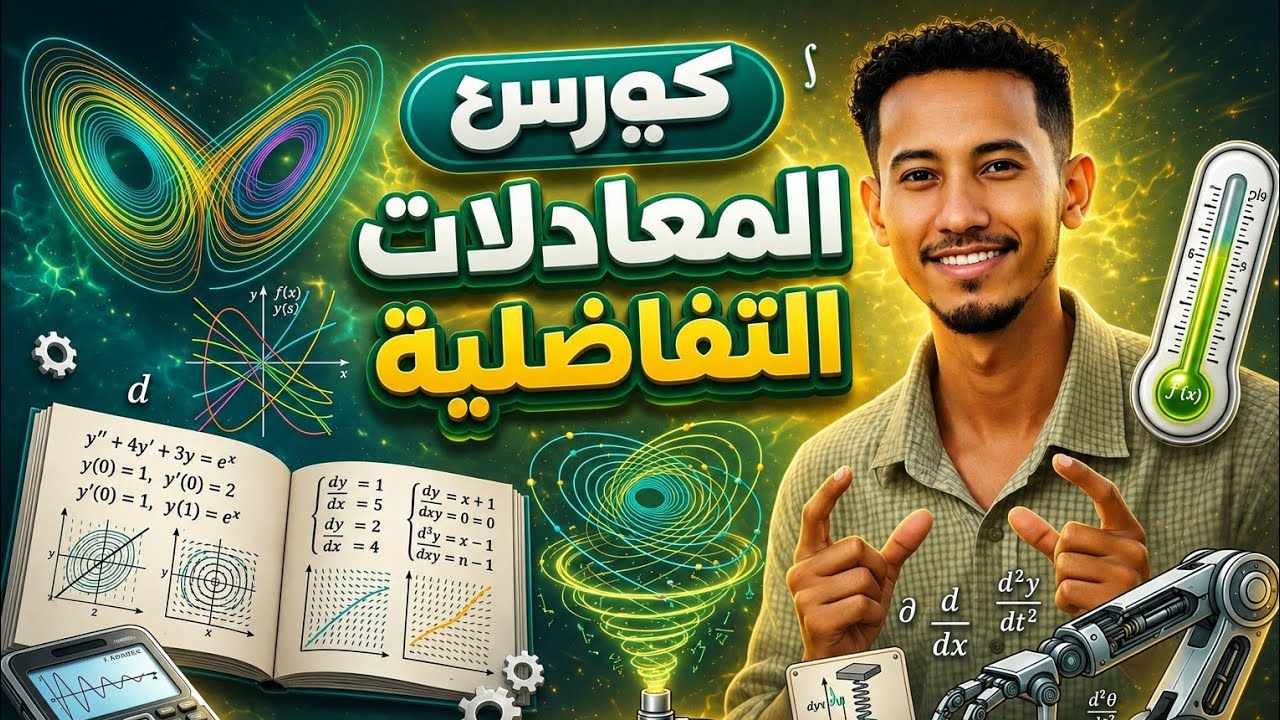 عوامل التكميل المعادله التفاضلية التامة ( الجزء الاول )