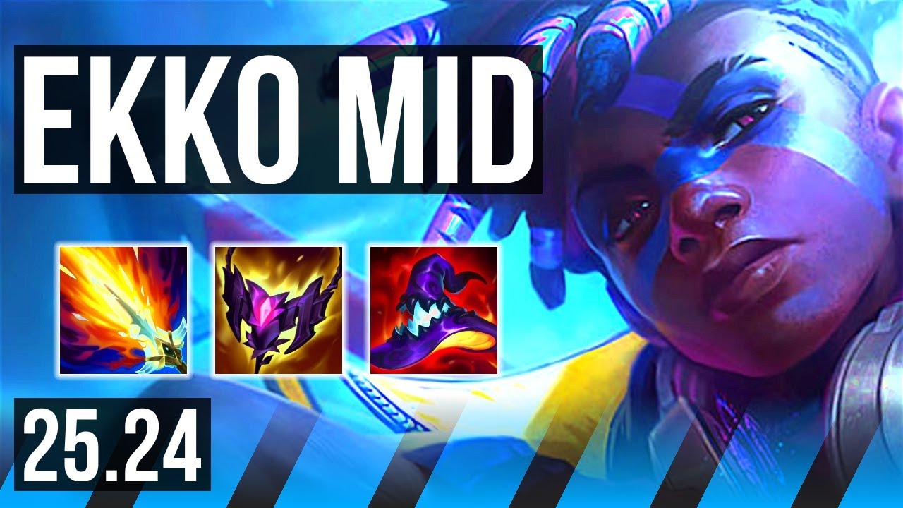 EKKO vs YONE (MID) | KR Master | 25.24