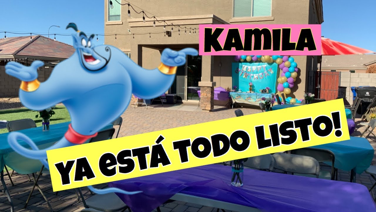 ULTIMOS DETALLES PARA LA FIESTA  🟢 PASTEL🍰COMIDA Y BRINCA BRINCA 🌈