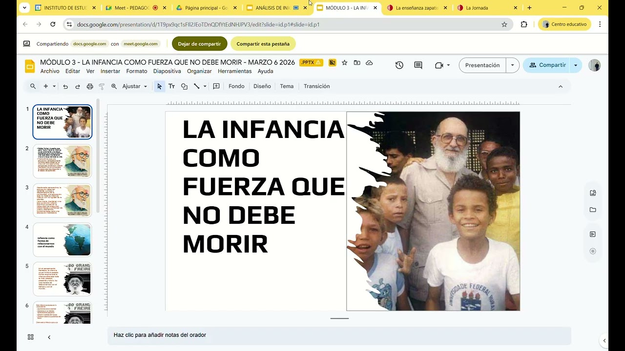Curso: Pedagogías críticas y del Sur: educación liberadora y comunitaria. MÓDULO TRES