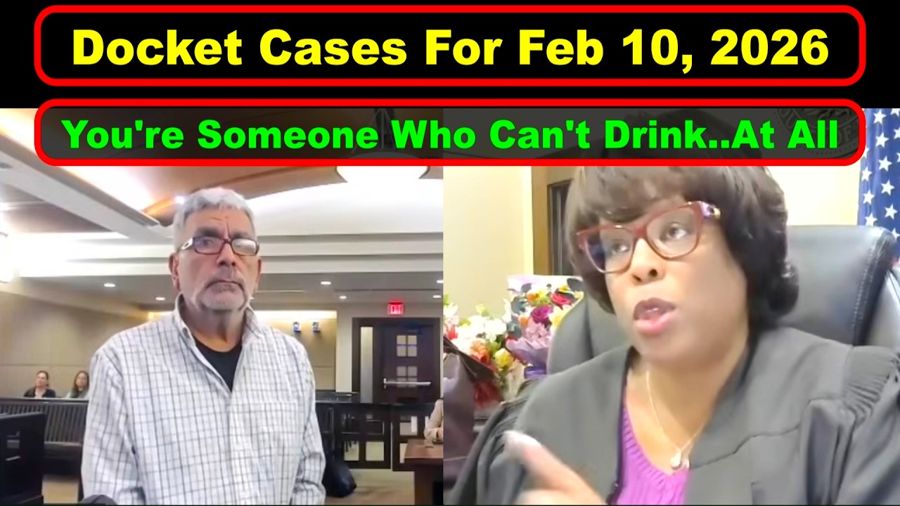 Judge Boyd's Docket From Feb 10th,  2026  - Vikky's Court Watch
