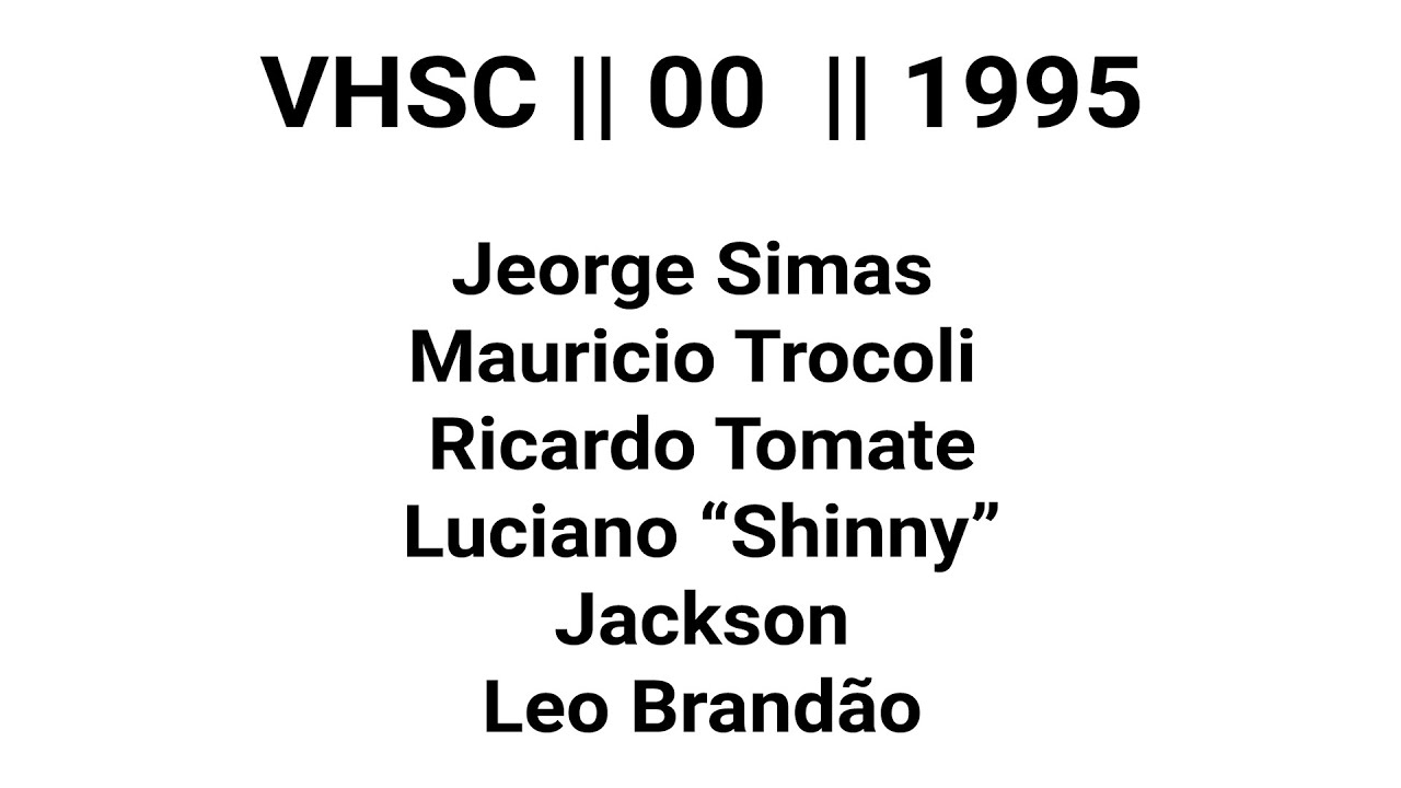 VHSC 00 || Paraíso - Ibirapuera - Vila Mariana SP