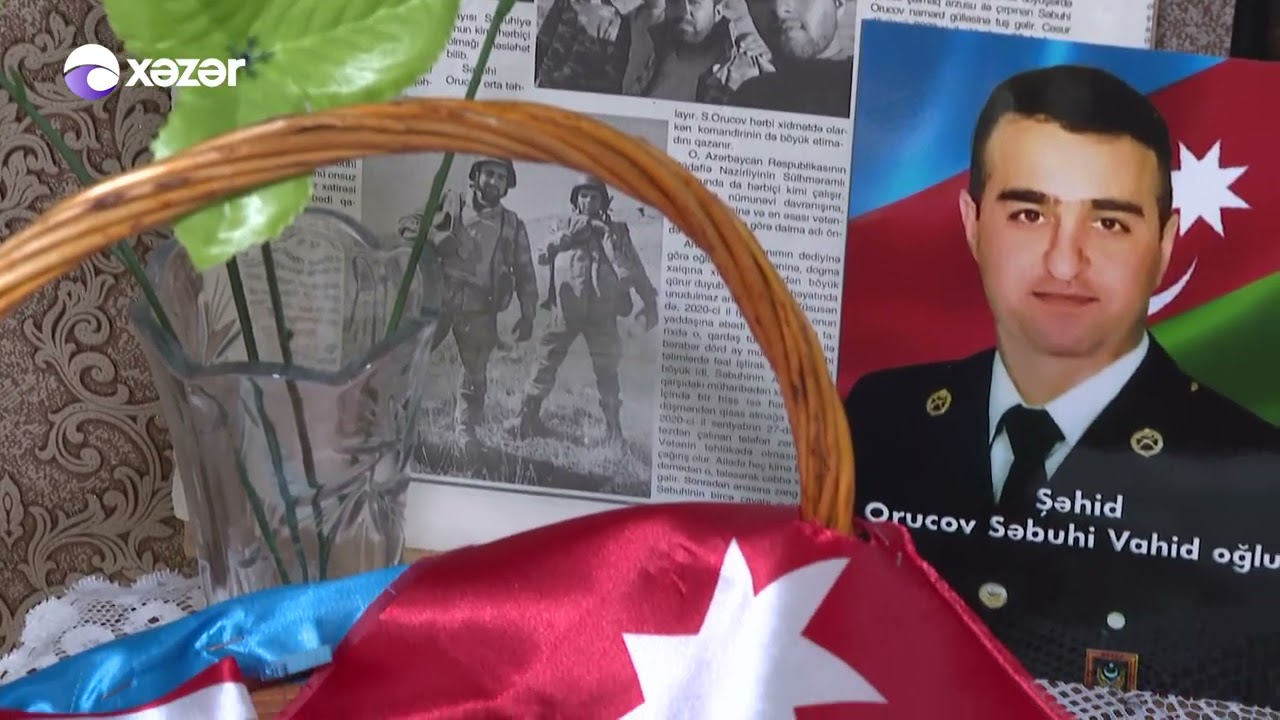 Vətən müharibəsinin qəhrəmanı - Şəhid Səbuhi Orucov 2 orden, 4 medalla təltif edilib