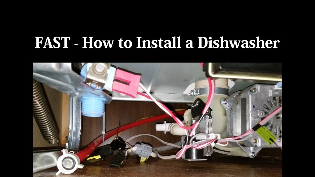FAST - How to Install a Dishwasher