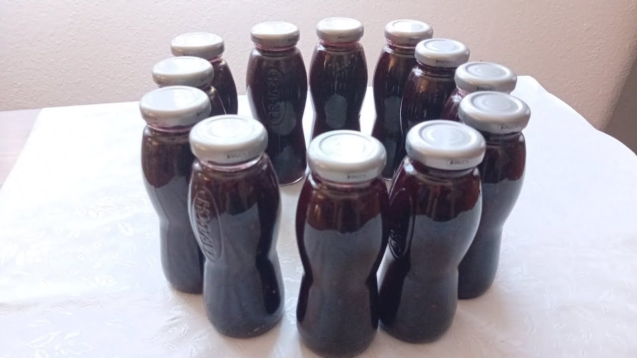 DOMAĆI SIRUP OD CRNE KUPINE❗️-Gusti sok od crne kupine.