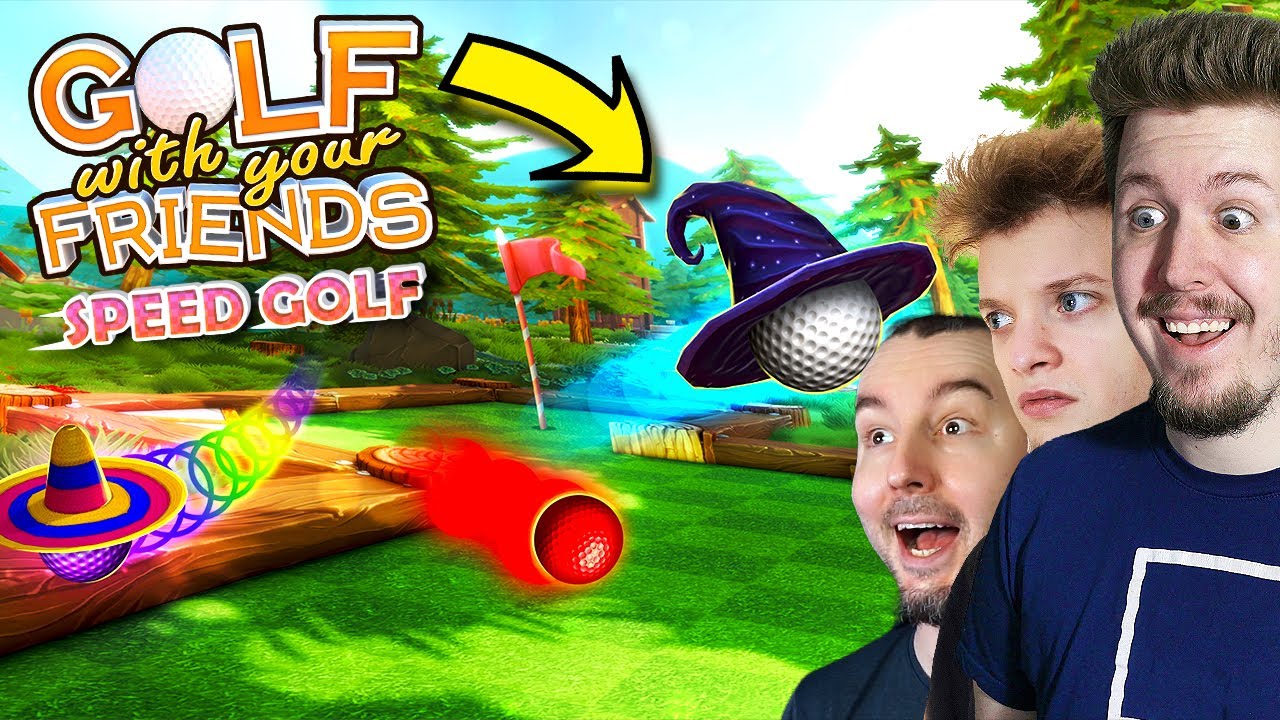 Zagraliśmy w *TRYB WYŚCIGI* w GOLFIE Z PRZYJACIÓŁMI! ⛳