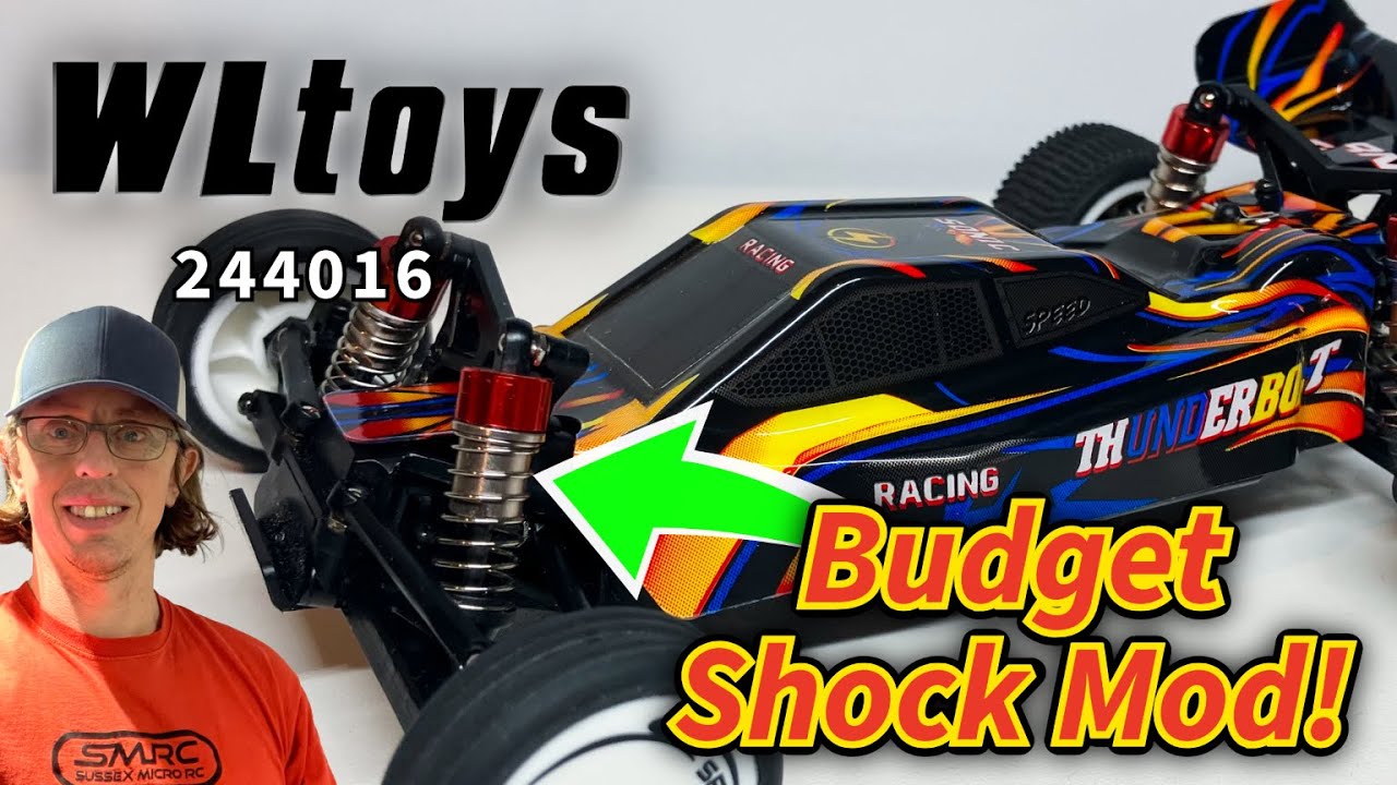 Модификация амортизаторов для микро-радиоуправляемого багги Wltoys 244016 — самое дешевое и лучше...