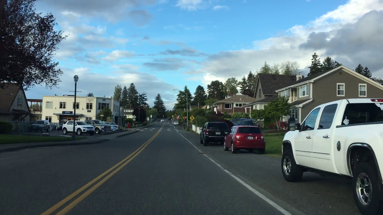 Driving from JBLM North to Steilacoom