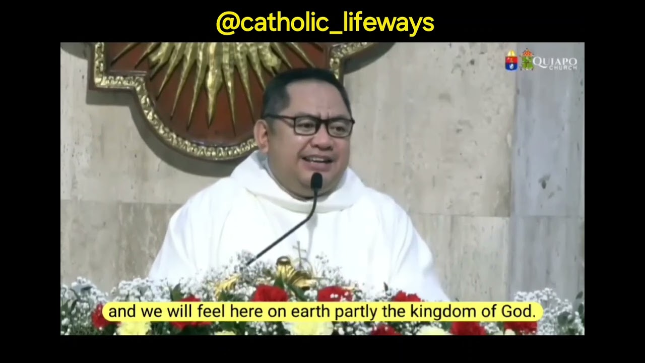 Fr. Robert Arellano: Jesus Nazarene is the realization of the prophecies and scripture.