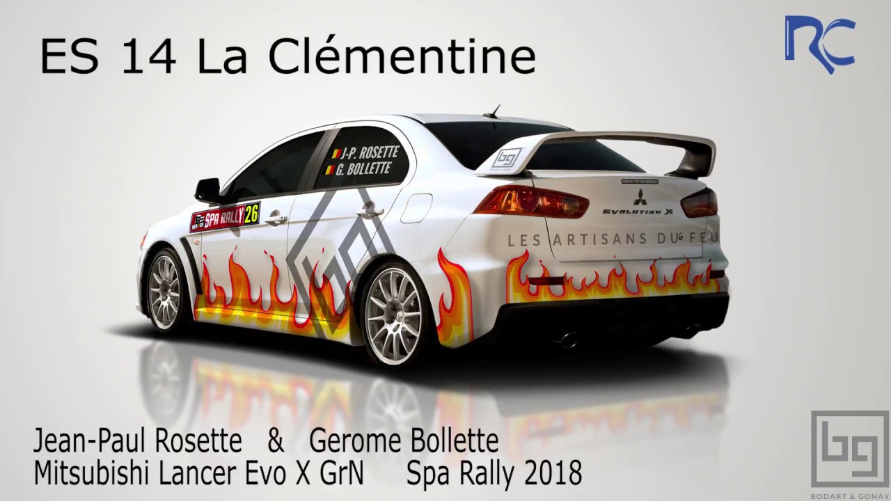 Spa Rally ES 14 La Clementine Jean-Paul Rosette - Gerome Bollette