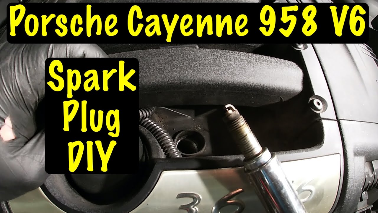 Porsche Cayenne 958 V6 Spark Plug DIY