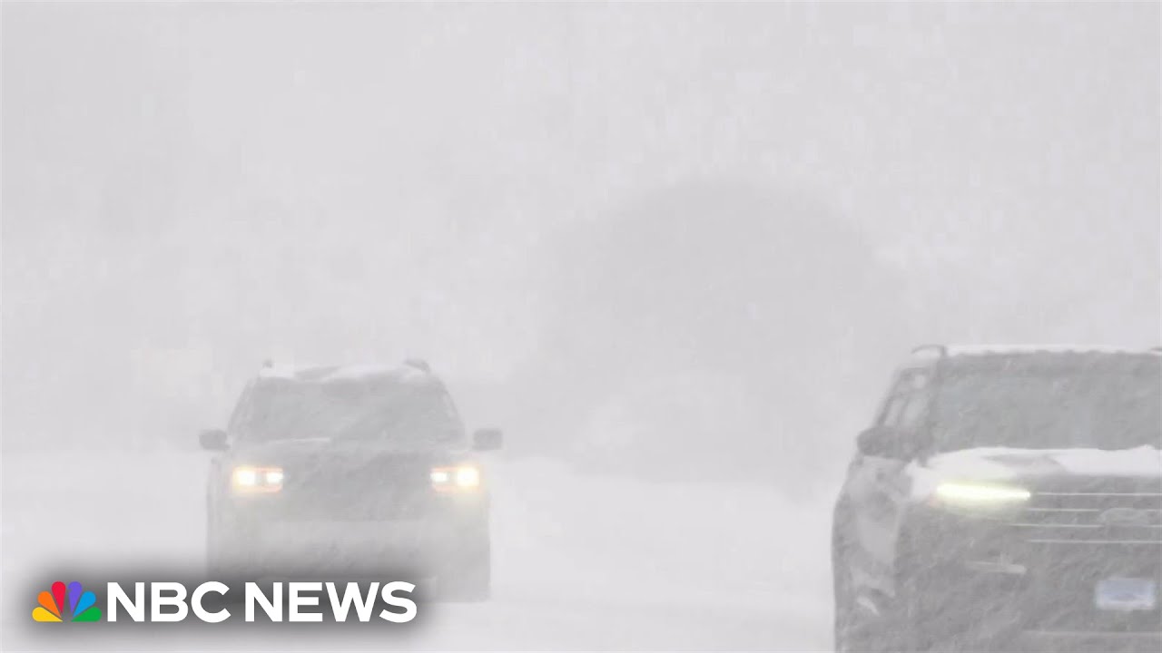Heavy snow brings near blizzard conditions and dangerous cold to Southeast