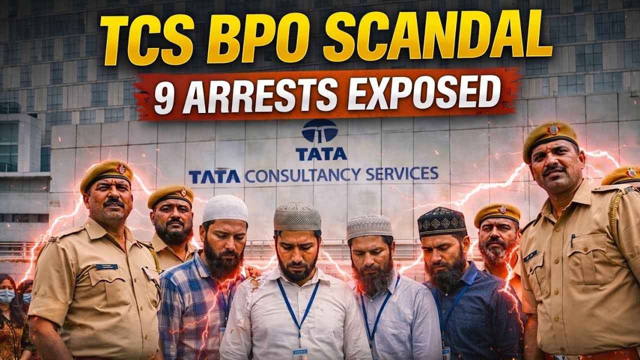 🚨 Nashik | TCS BPO Case: 9 Arrests, Serious Allegations of Religious Conversions 