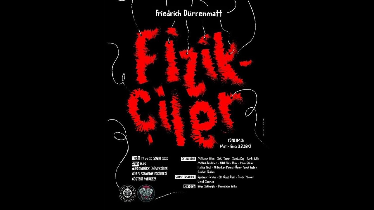 Fizikçiler-Persona Tiyatro Kulübü 2020 Yılı Oyunu