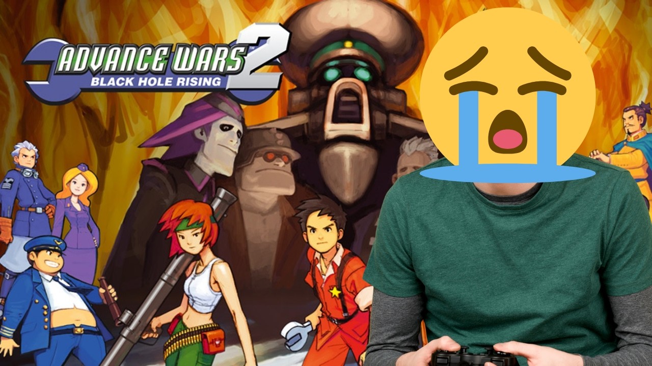 QUASE MORRI NO TUTORIAL 😭😭 - Advance Wars 2