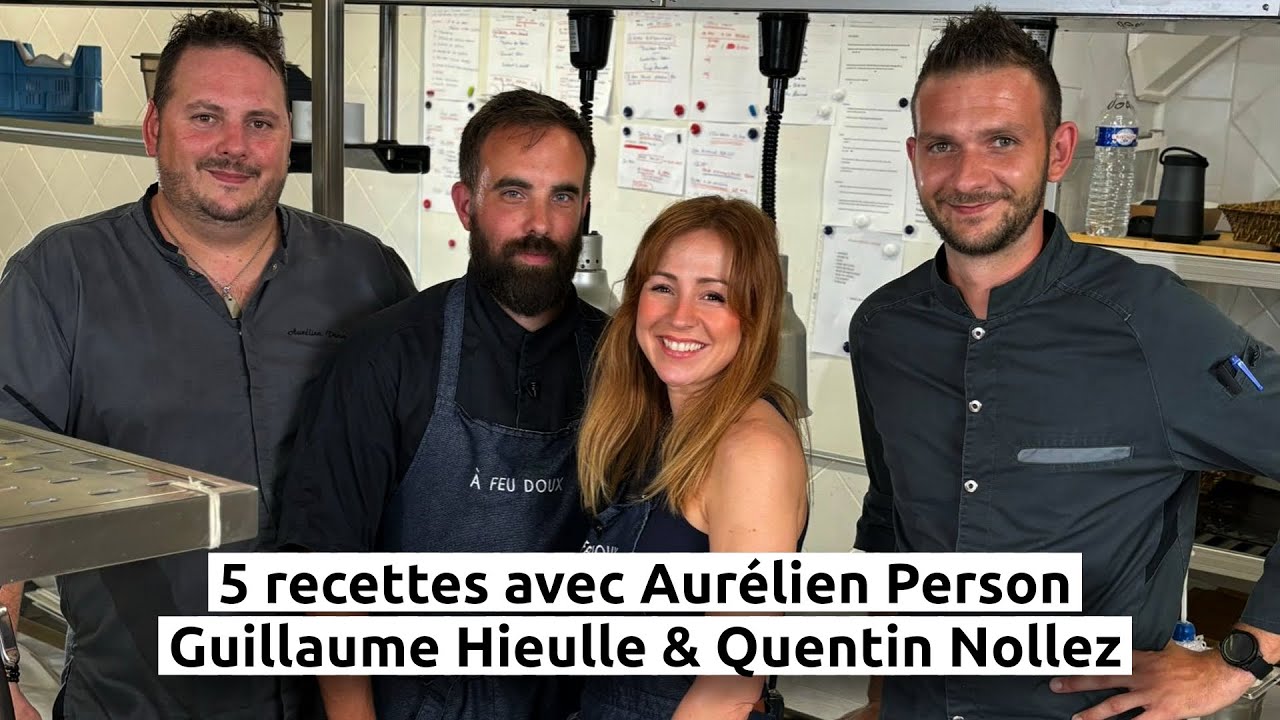 5 recettes avec les chefs de la Réserve à Metz