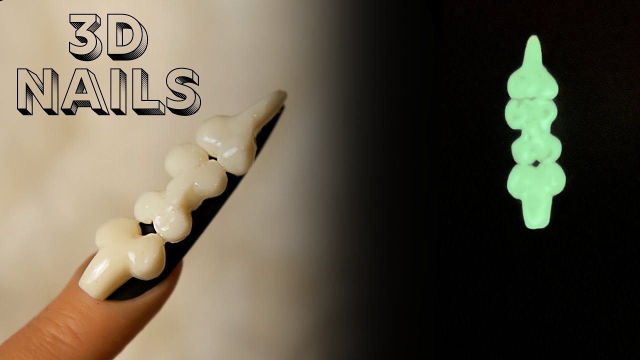 3D Halloween Nails - SAVILAND 3D Sculpture Gel Set