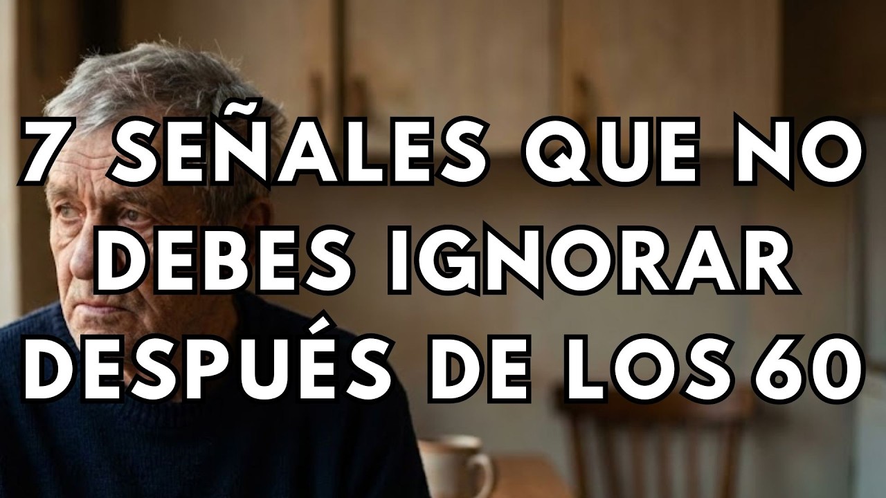 Tu Cuerpo Te Avisa 7 Señales de Envejecimiento Acelerado Después de los 60 Que Debes Conocer