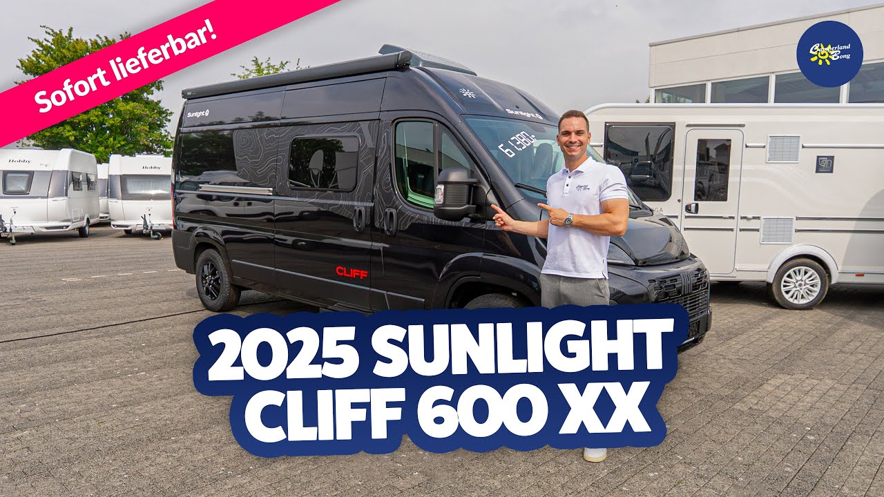 WOW!😍 2025 Sunlight CLIFF 600 XX | Reisemobil | Test & Kaufberatung - Camperland Bong