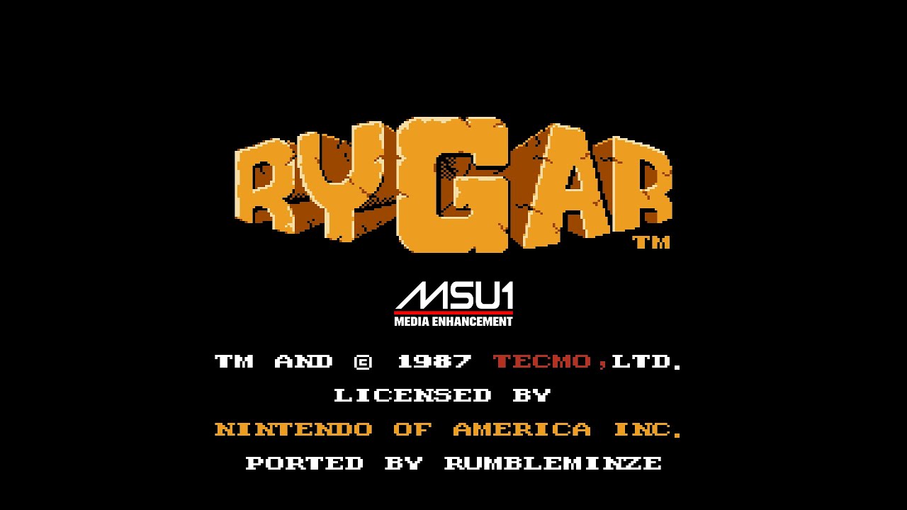 SNES MSU1 Rygar (rumbleminze NES Port) (VG Music Revisited Arranged)
