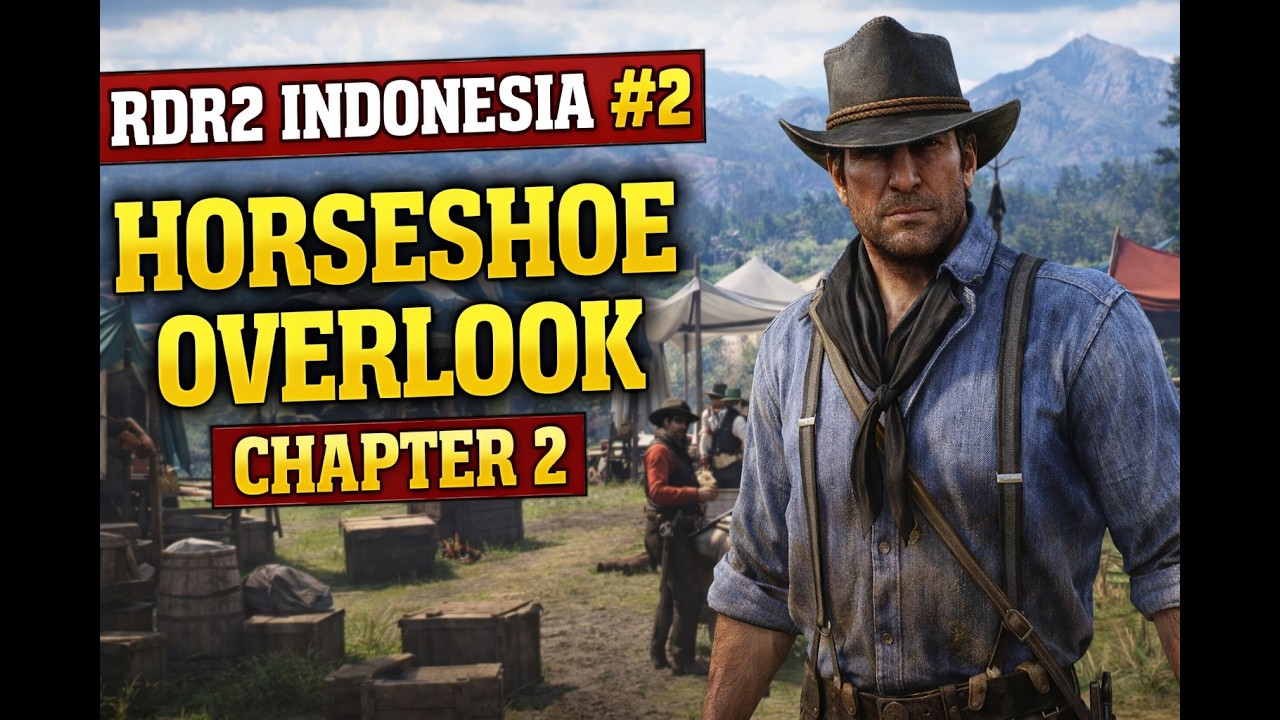RDR2 Indonesia #2 – Kehidupan Baru di Horseshoe Overlook