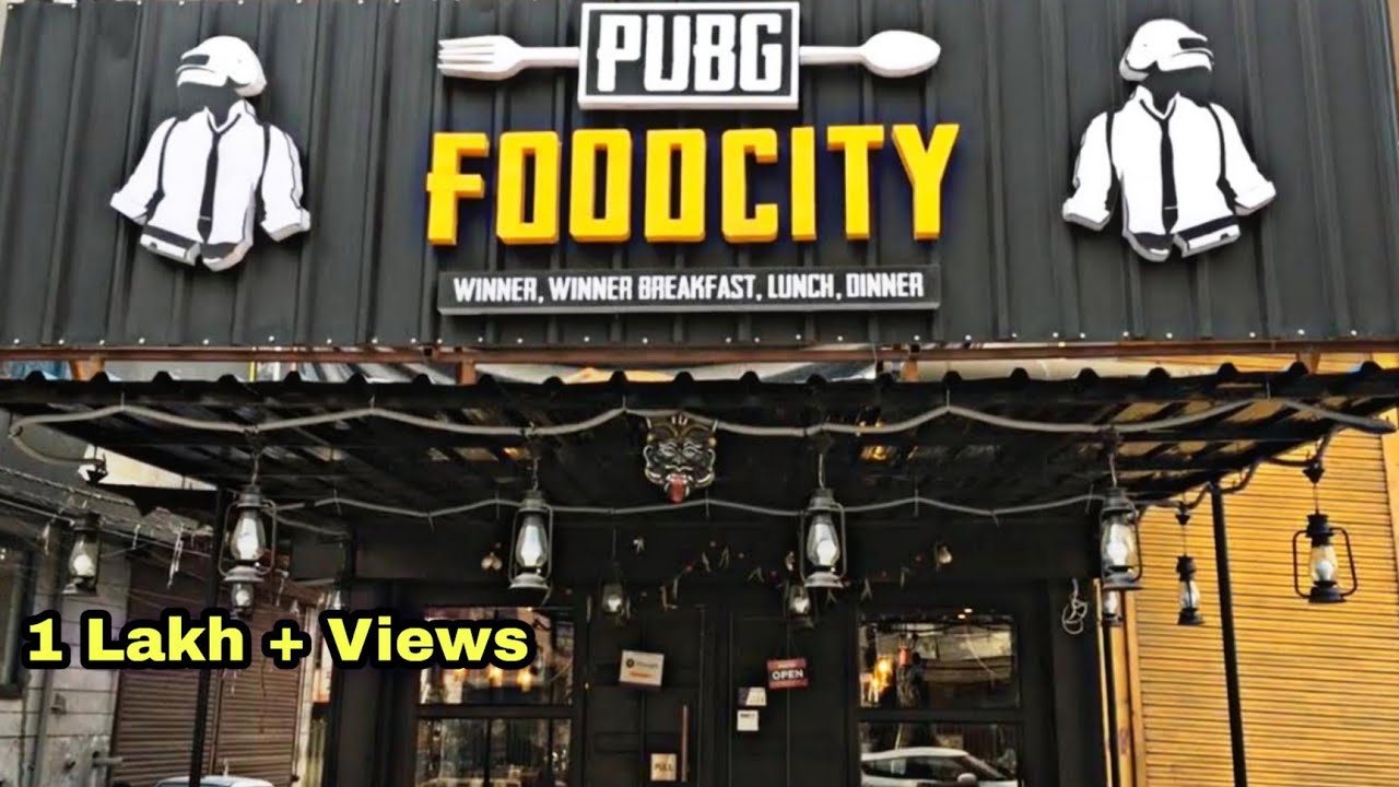 PUBG FOODCITY - PUBG Restaurant in New Delhi || Vlog #11 || SurajRajvanshi