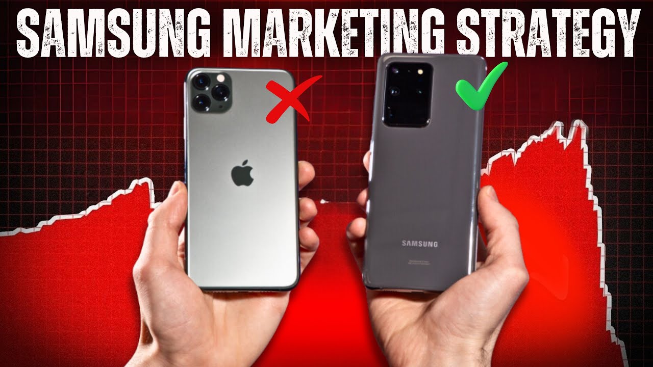 Why Samsung's Strategy for Marketing is Better than Apple 2024 -  Samsung's Vs Apple