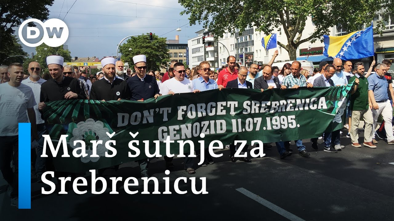 Genocid u Srebrenici - Marš šutnje u Dortmundu