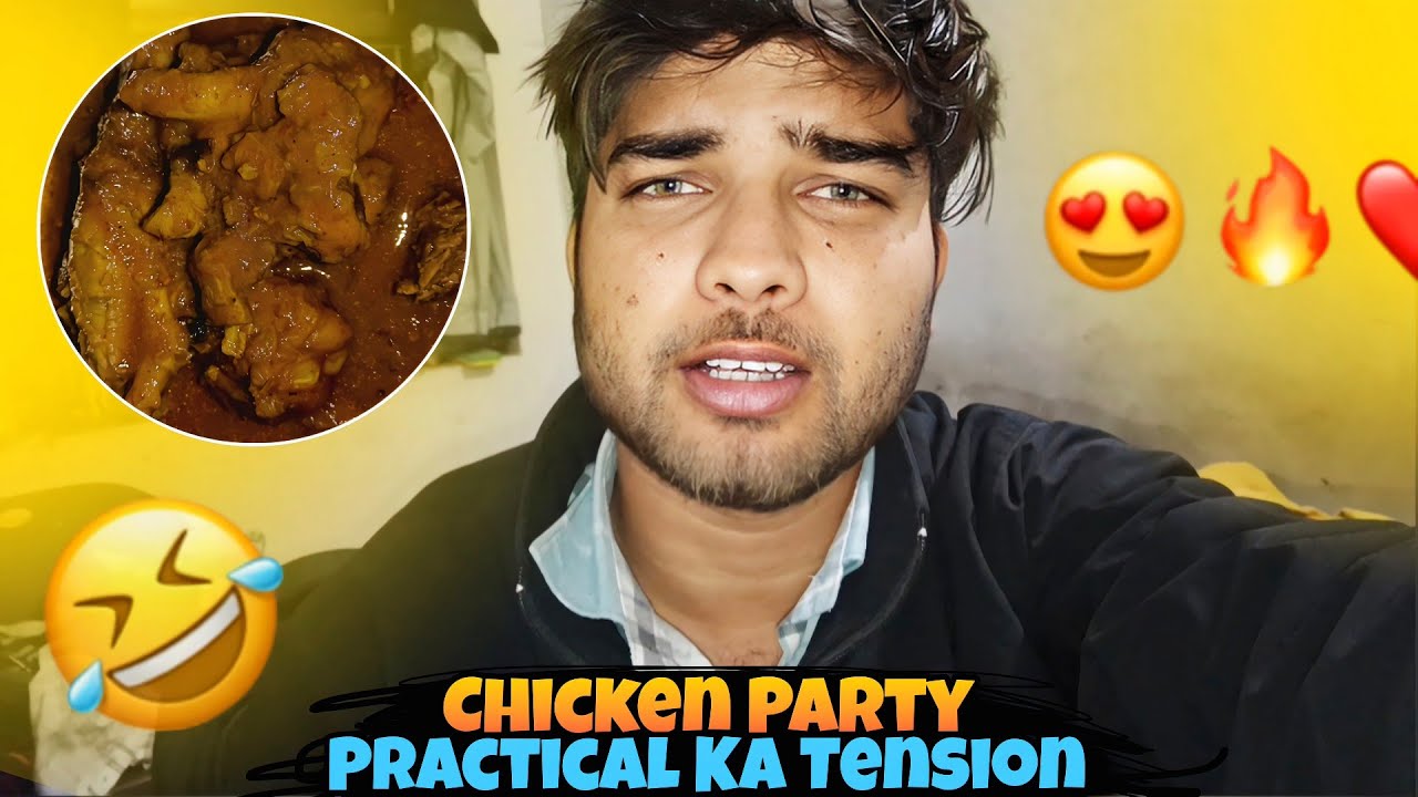 Practical File Ka Tension 📚 Aur Raat Ko Chicken Banakar Maza 🍗 | Student Life Vlog