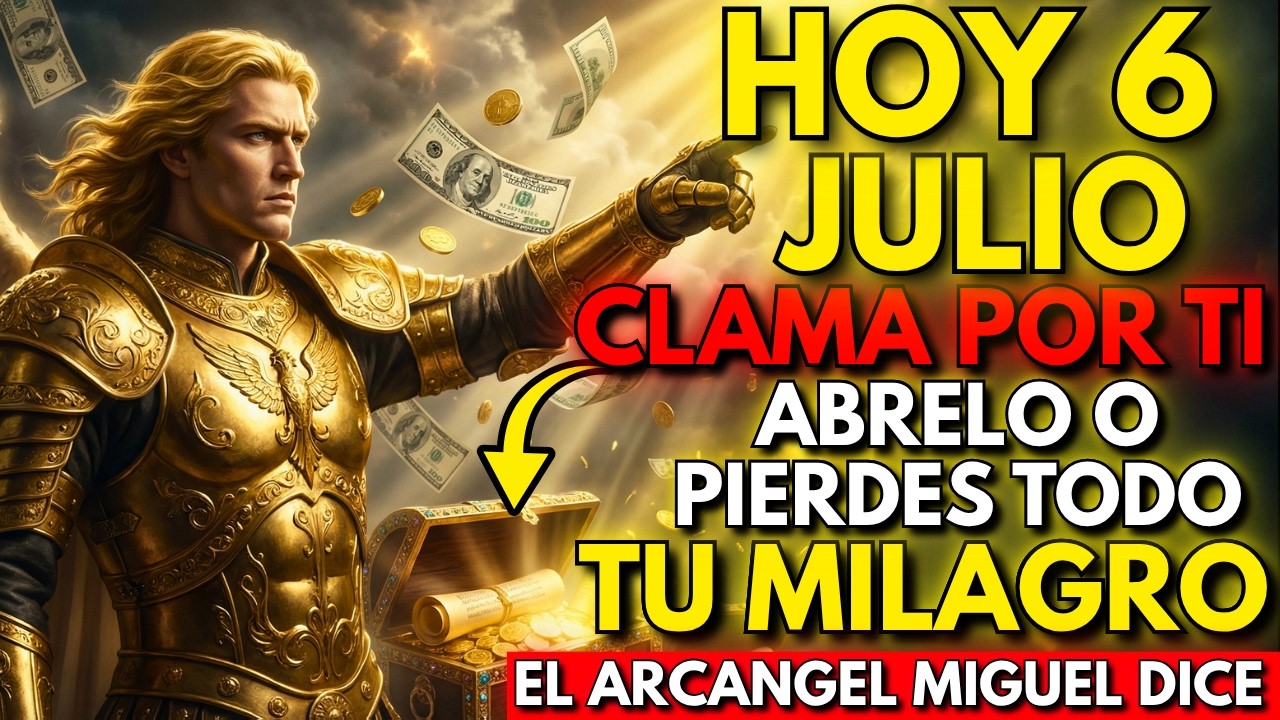 🚨 HOY 30 DE ENERO: Arcángel Miguel Clama, Ábrelo o Pierdes Esta Bendición