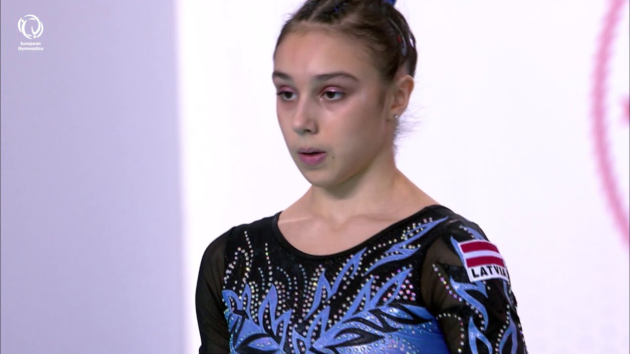 Elina VIHROVA (LAT) - 2020 Europeans, beam final