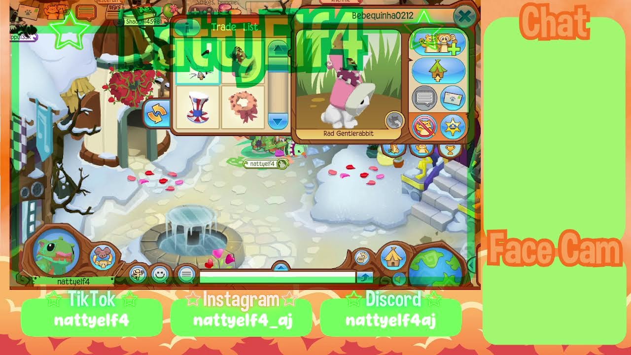 ALL AGES WELCOME!  CHILL AND CHAT| GIVEAWAYS EVERY 5! | ANIMAL JAM CLASSIC | NATTYELF4