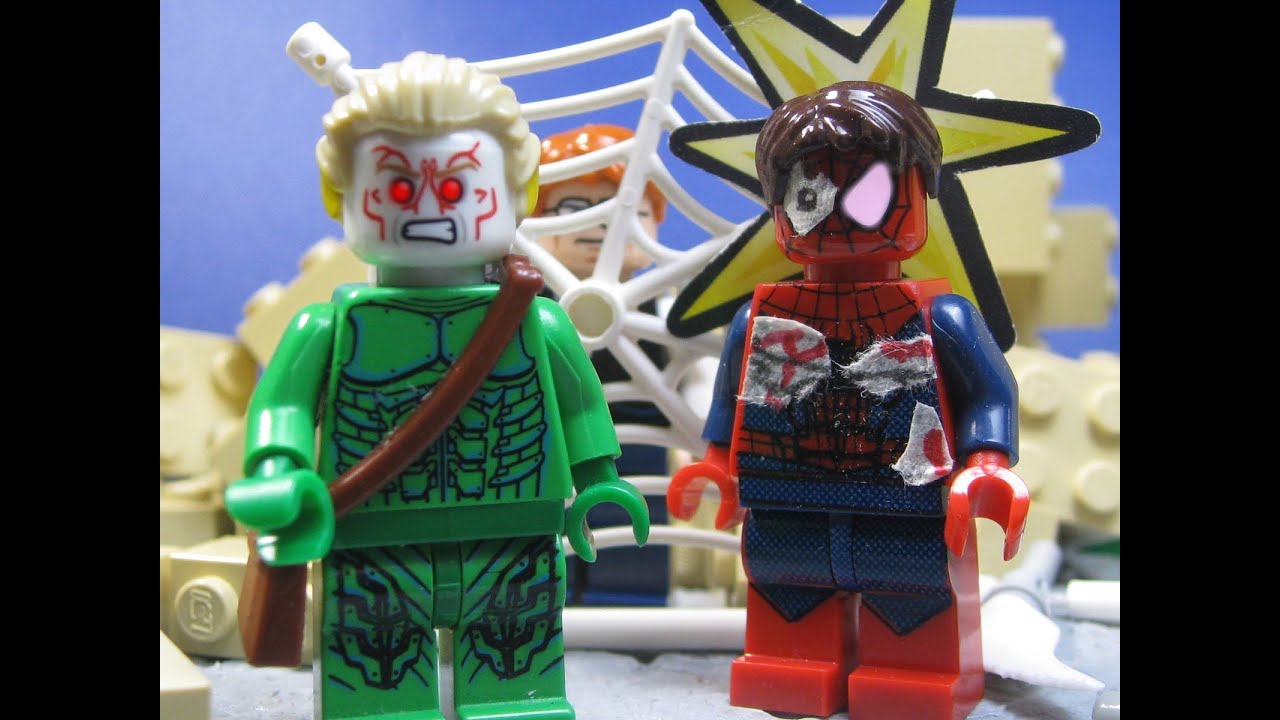 Lego Spiderman vs Green Goblin 2