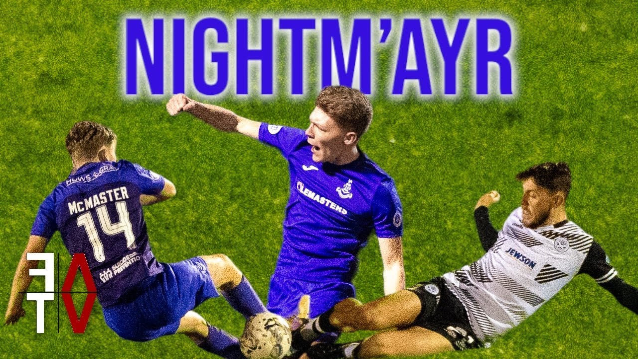 NIGHTM'AYR! 💀 | Awaydays x AFTV | Ayr United 2-1 Airdrieonians