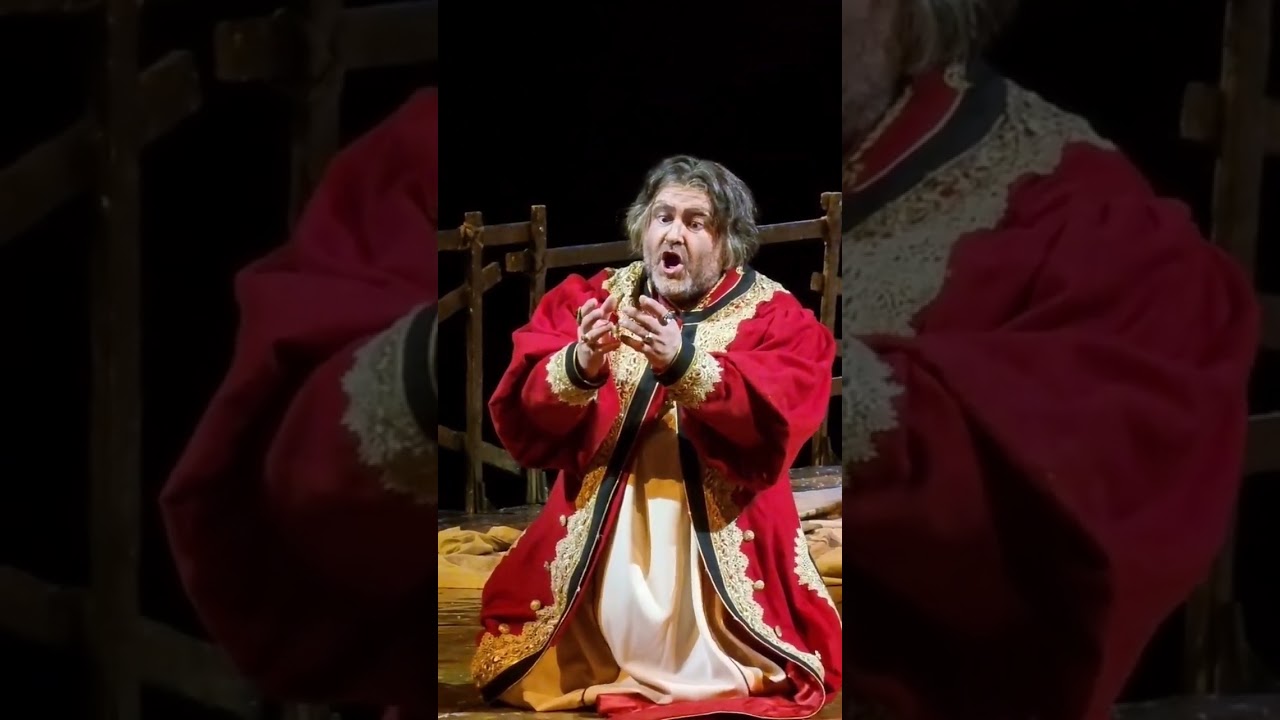 Evgeniy Akimov, Vladimir Vaneev / Opera "Boris Godunov" by Modest Mussorgsky; Mariinsky Theatre