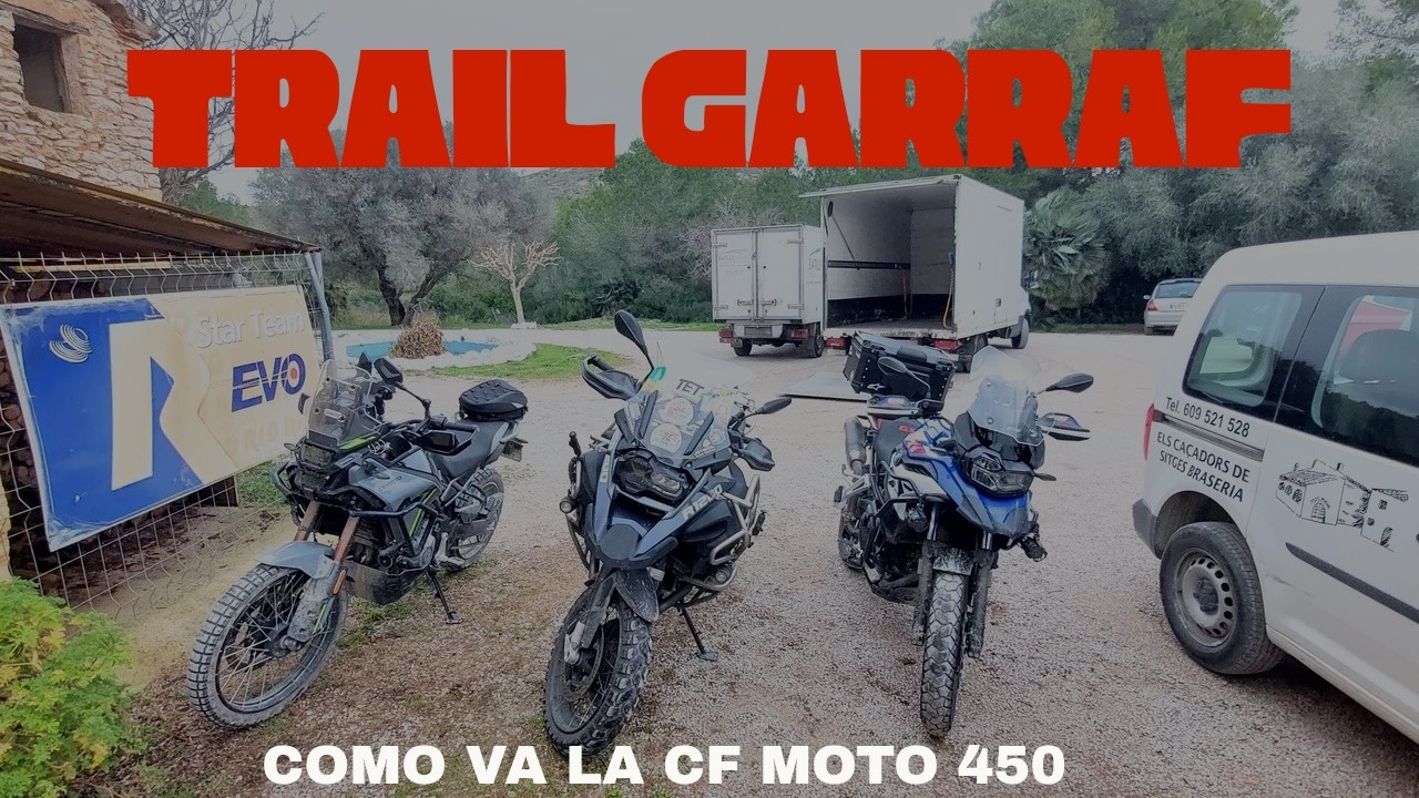 🏍️🏔️TRAIL PARC NATURAL DEL GARRAF | TEMPLO BUDISTA🔝#MOTORBIKE #youtube #motovlog #bmw #cfmoto