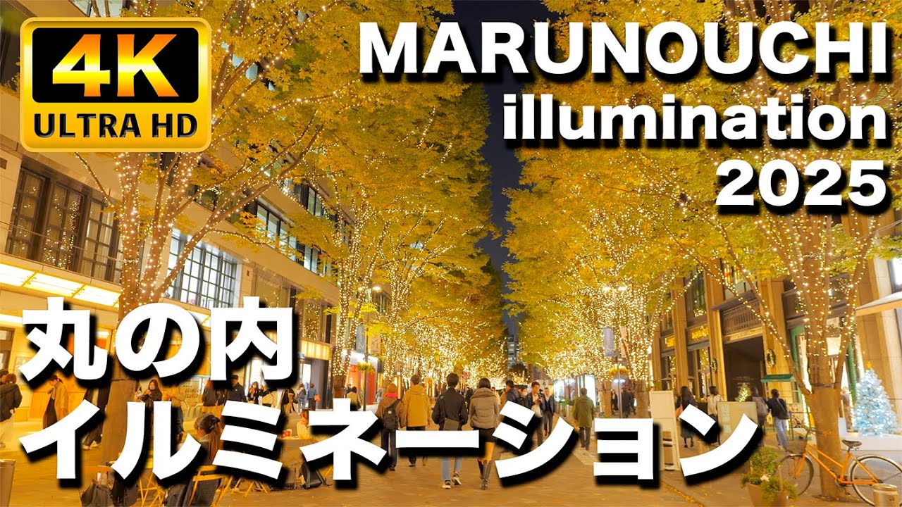 【東京イルミネーション2025】東京駅の夜景と丸の内イルミネーションを観てきた｜Tokyo Station Nightview and Marunouchi illumination