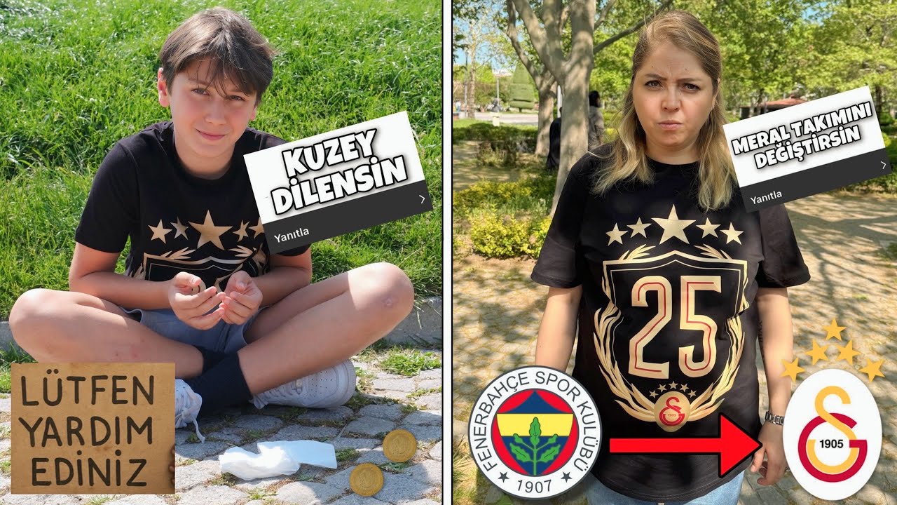 KUZEY DİLENDİ, ANNEM TAKIMINI DEĞİŞTİRDİ !! SALİM BİR G&Uuml;N&Uuml;M&Uuml;Z&Uuml; Y&Ouml;NETİYOR