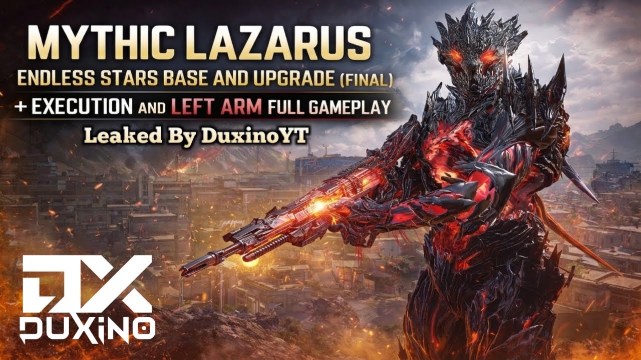 Mythic Lazarus - Endless Stars Base And Upgrade(Final) With Execution And Left Arm Full GamePlay