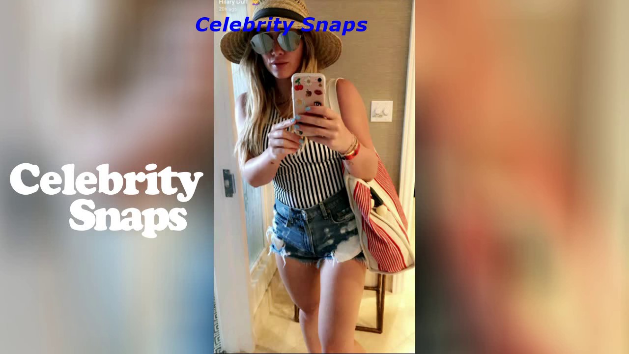 Hilary Duff Snapchat Stories August 3rd 2017 | Celebrity Snaps