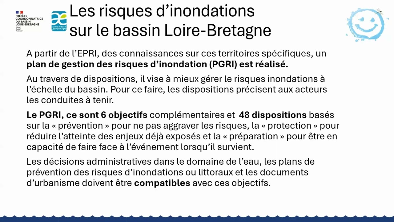 présentation de la consultation sur le PGRI